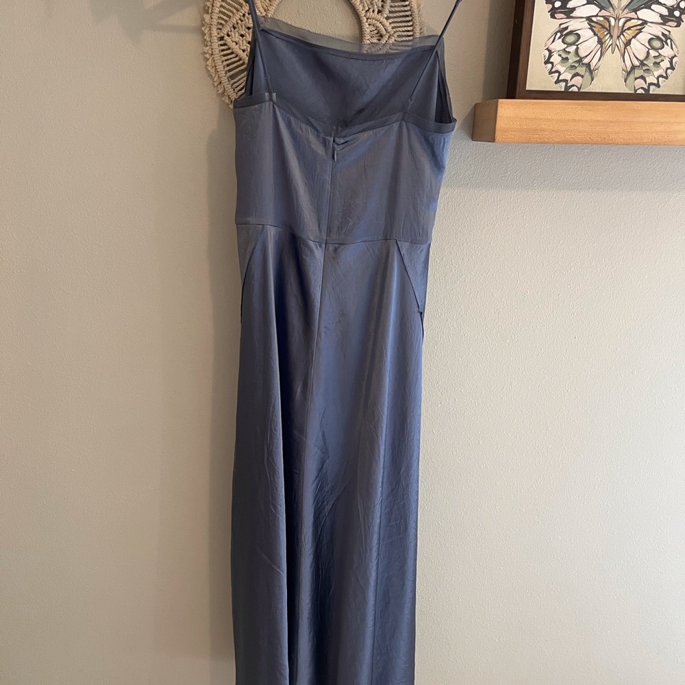 Vince Slate Blue Maxi Dress - Picture 6 of 8